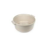 Belirtilmemiş Peugeot - Seramik Yuvarlak Sufle Kalıbı - 24 cm x 22 cm x 9,7 cm - Kapasite: 2,4 L - Ekru