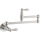 Belirtilmemiş Pfister GT533-TDC Duvara Monte Port Haven 2 Kulplu Tencere Filler Musluk, Krom Kaplama, GT533