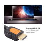 Belirtilmemiş Plus PX-05H 0.5 Metre HDMI To HDMI V2.0 Kablo, Kısa HDMI Erkek Erkek Görüntü ve Ses Aktarım Kablosu, 4K 2160P Ultra Hd 3D Full Hd Tv Monitör Projeksiyon Pc Laptop Oyun Konsolu Bağlantı Kablosu