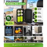 Belirtilmemiş Polosmart 6 L Portatif Mini Soğutucu