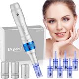 Belirtilmemiş Profesyonel Microneedling Derma Kalem Dr.pen Ultima A6, Dermapen Kiti Cilt Bakımı Için - 6 Paket Ka