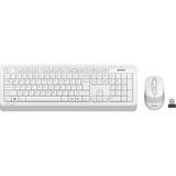 Belirtilmemiş Q TR 2.4G Multimedia Kablosuz Klavye Mouse Seti Beyaz FG1010 - Yok