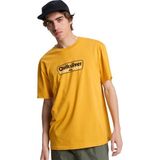 Belirtilmemiş Quiksilver Ev Starting Gri Erkek Turuncu Tişört - XL