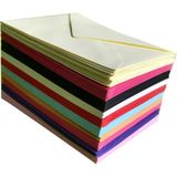 Belirtilmemiş Renkli Mini Zarflar 100 Adet 7x10 Cm Standart Ölçüler ile Çeşitli Renk Seçenekleri