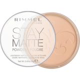 Belirtilmemiş Rimmel London Stay Matte Pressed Powder Pudra 005-SILKY Beige