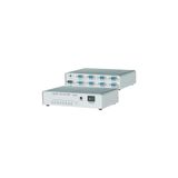 Belirtilmemiş S-Link SL-2508 8 VGA 250MHZ Monitör Splitter, Siyah