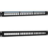 Belirtilmemiş S-Link SL-F24N Jack'sız 24'lü Patch Panel
