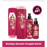 Belirtilmemiş Şampuan Brezilya Bakım Keratin Terapisi 4 Lü Set .