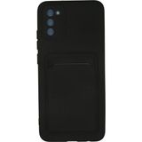 Belirtilmemiş Samsung Galaxy A02S Kılıf Kelvin Kartvizitli Silikon - Siyah