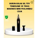 Belirtilmemiş Şarjlı Burun Kulak Kılı Temizleme