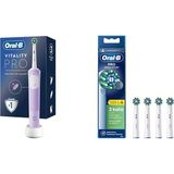 Belirtilmemiş Şarjlı/elektrikli Fırçası Vitality Lila Koruma Temizlik + Cross Action X-F