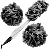 Belirtilmemiş Scartink Lif Banyo Duş Süngeri Vücut Temizleyici, 1 Uzun Saplı Sırt Fırçası 2 75 G Xl Eksfoliate