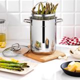 Belirtilmemiş Schafer Gurme Kuşkonmaz Kızartma Tenceresi 3 Parça-Inox