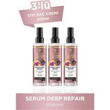Belirtilmemiş Serum Deep Repair Onarıcı Durulanmayan Sıvı Saç Kremi 200 ml x 3 Adet