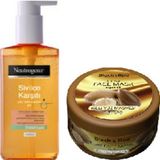 Belirtilmemiş Sivilce Karşıtı Yüz Temizleme Jeli 200 ml ve Argan Yağlı Killi Yüz Maskesi 400 gr