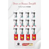 Belirtilmemiş Slim Soft Charcoal 2'li Diş Fırçası x 12 Adet ve Misvak Özlü Diş Macunu