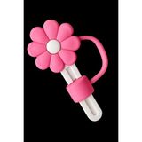 Belirtilmemiş Stanley Termos Uyumlu Stanley 10 mm Stanley Için Silikon Pipet Tıpası Kapağı Şekilli Quencher Pipet Tıpası - Pembe