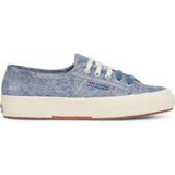 Belirtilmemiş Superga 2750 Cotton Denım Destroyed Günlük Giyim Ayakkabısı 42 numara - Beyaz - Gri