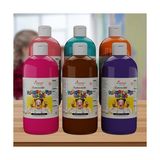 Belirtilmemiş Tamamlayıcı Renkler Parmak Boyası 6'lı Set 6X500 gr