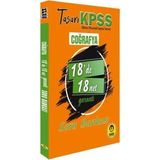 Belirtilmemiş Tasarı Kpss Coğrafya 18'de 18 Net Soru Bankası - 1 Adet
