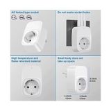 Belirtilmemiş Tekli Yüksek Voltaj Korumalı Duvar Prizi 2x Type-C 1x USB Çıkışlı Priz Grup Priz Çoğaltıcı Siyah - Çok Renkli