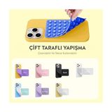 Belirtilmemiş Telefon Arkasına Yapışan Silikon Vantuzlu Telefon Tutucu, Telefon Kılıfı Tutucu, Tüm Cep Telefonu Modellerine Uygun, Araç Telefon Tutucu, Ahtapot, Vakumlu Telefon Tutucu (Lacivert)