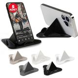 Belirtilmemiş Telefon Tablet Tutucu – Piramit Tasarım 3 Açılı Masaüstü Stand, iPhone ve Android Uyumlu, Ofis, Online Ders ve Toplantılar Için, 4–11 Inç (5'li Ofis Paketi)