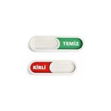Belirtilmemiş Temiz Kirli Göstergeli Manyetik Magnet - Bulaşık Makinesi Durum Göstergesi Kaydırmalı Magnet