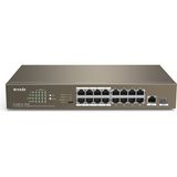 Belirtilmemiş Tenda TEF1118P-16-150W 16 Port Switch