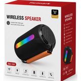 Belirtilmemiş Ticimark 141 Radyolu Rgb Işıklı Taşınabilir Bluetooth Hoparlör