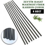 Belirtilmemiş Titanium Akülü Zeytin Hasat Makinesi Çırpıcı Çubuk 5mm - 8 Adet