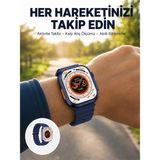 Belirtilmemiş Ultra Akıllı Saat 2.05 Inç Büyük Ekran Bluetooth Aramalı IP67 Yeni Nesil - Lisinya - 0-Kahverengi - 35 - 48 mm
