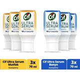 Belirtilmemiş Ultra Serum Kapsül Mutfak ve Banyo Temizleyici 10 Kat Konsantre 70ML 3ADET - 1 lt