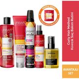 Belirtilmemiş URBAN Care Curly Hair Method Kıvırcık Saç Bakım Rutini Bukle Belirginleştirici Vegan Ürünler