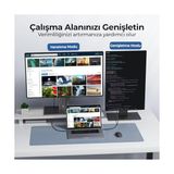 Belirtilmemiş Usb-C To HDMI Kablo, 2 Metre, 4K60Hz, 18GBPS, Type-C To HDMI Görüntü Kablosu, Thunderbolt 5/4/3 Uyumlu