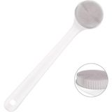 Belirtilmemiş V-Top Duş Için Sırt Fırçası, Peeling, Saplı Vücut Ovucu, Yumuşak Duş Fırçası, Erkek Kadı