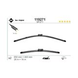 Belirtilmemiş Valeo Swf Das Set Silecek Seti Bmw X1 F48 (2014-2022), C3 Aircross (2017 Sonrası), Cros
