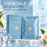 Belirtilmemiş Vıewtale Aydınlatıcı Yüz Maskesi 10’lu Paket – Yoğun Nemlendirici ve Canlandırıcı Kağıt Maske