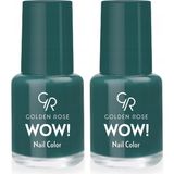 Belirtilmemiş Wow Nail Color No:71 - Oje 2li Paket