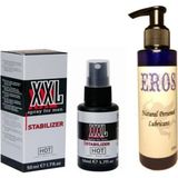 Belirtilmemiş Xxl Peak Power For Men Sprey 50 ml Eros Lubricant 125ML