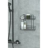 Belirtilmemiş Yapışkanlı 2 Katlı Banyo Rafı Duş Şampuanlık Duvar Düzenleyici Organizer