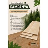Belka 35 Ahşap Lambiri Cephe Kaplama - 20x196x3000 AB