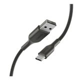 Belkin 1 mt Siyah Type-C Örgülü Data Hızlı Şarj Kablo