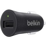 Belkin 12W Hızlı Araç Şarj Cihazı 2 Port USB Siyah+Apple Lightning Kablo
