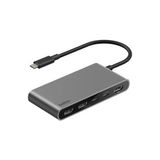 Belkin AVC022HQSGY 5 Port Usb-C Hub 4K HDMI Çift Usb-C Çoklayıcı Adaptör - Uzay Grisi