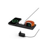 Belkin BC PRO Magsafe 3in1 Kablosuz Şarj Pedi (Apple Watch Series 7, 8, Ultra için Hızlı Şarj)