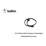 Belkin BLK-F3N400CP1.8 m1.8 m Usb Kablosu