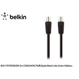 Belkin Blk-F3y053bf2m 2Mt Coax,M-M75db,Siyah,Metal Kablo (Kdo)