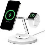 Belkin Boost Charge Pro Wız009vfwh 3İn1 Beyaz Hızlı Kablosuz Şarj Aleti - Outlet Vitrin