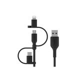 Belkin Boost Charge Usb-c, Micro-usb Ve Lightning Konnektörlü Usb-a Kablosu